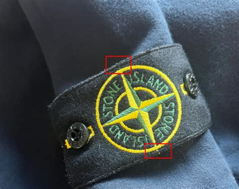 how to spot fake stone island clothing|genuine stone island badge.